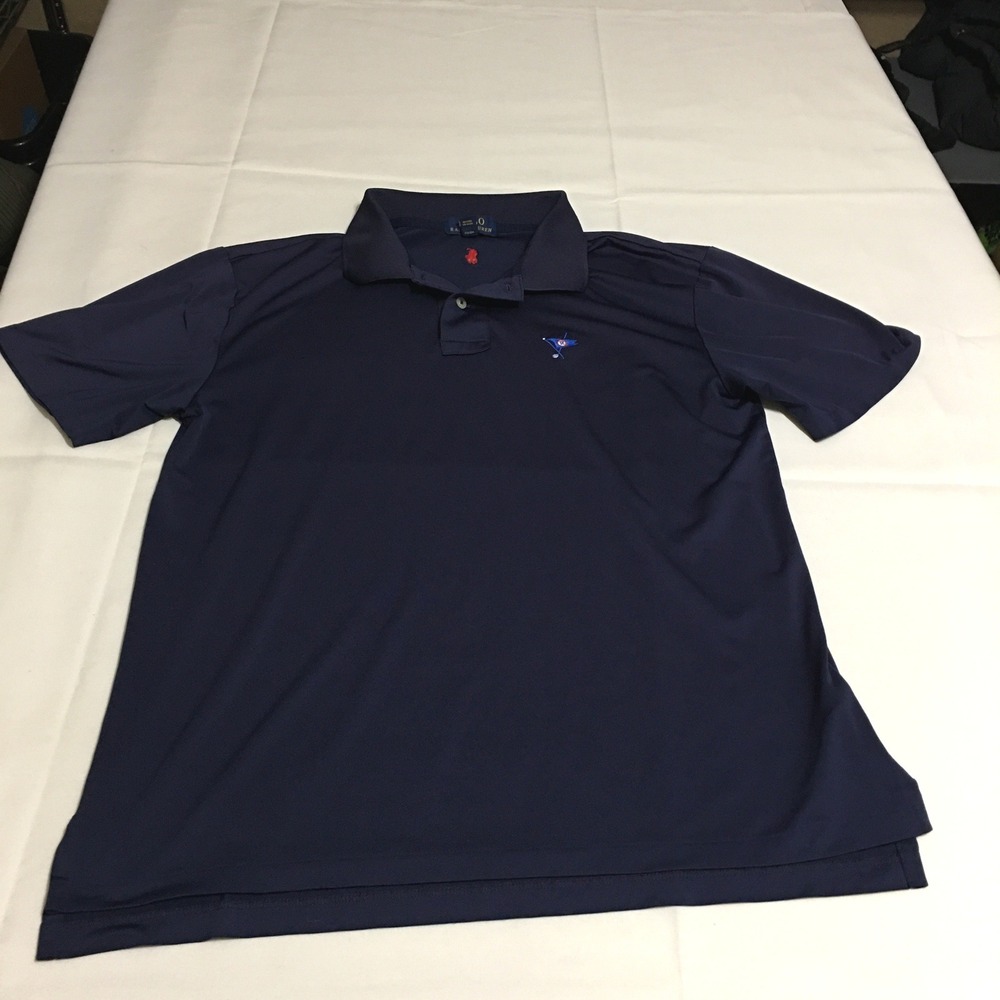 Polo Ralph Lauren Performance Polo Shirt Boys XL Navy Blue Golf